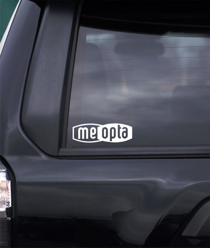 Meopta decal, sticker, hunting fishing decal, car sticker