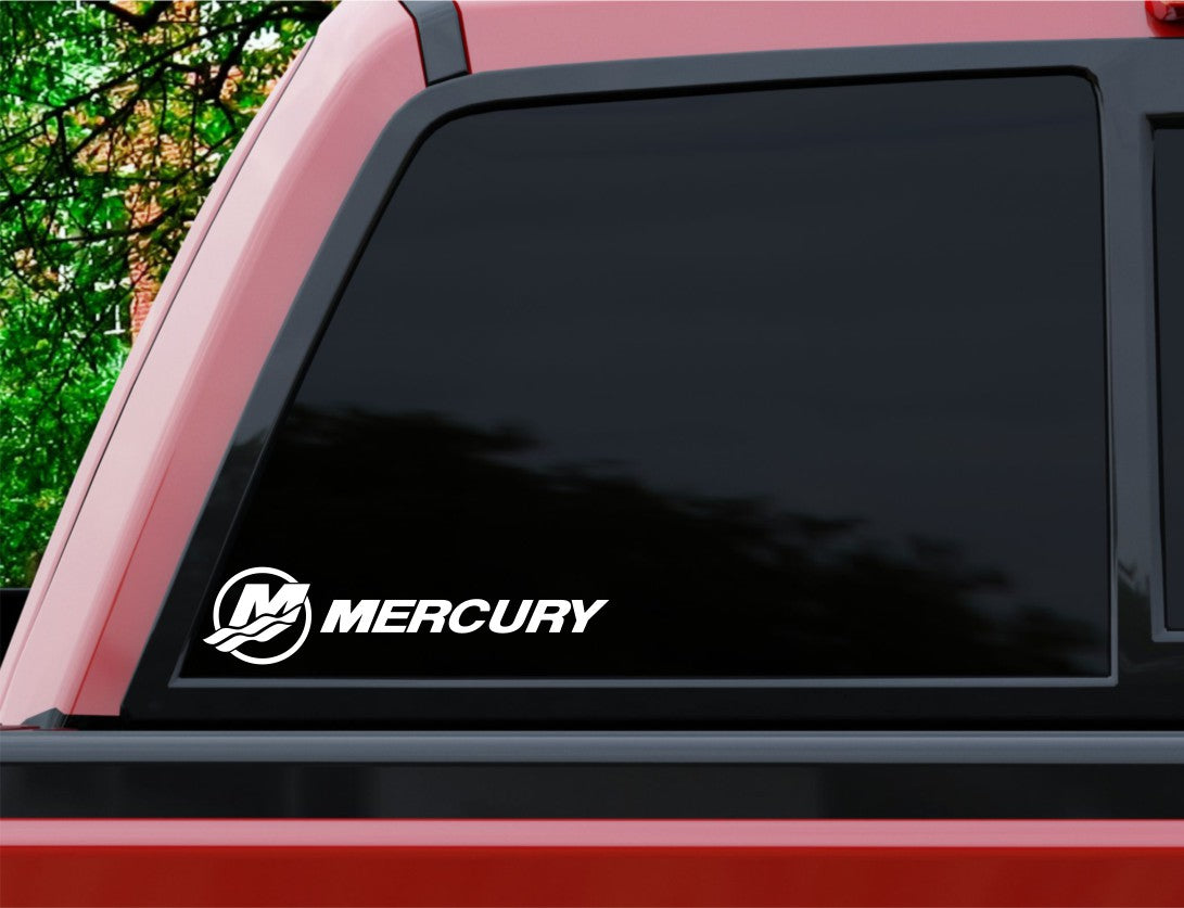 Mercury Marine decal, sticker, hunting fishing decal, car sticker
