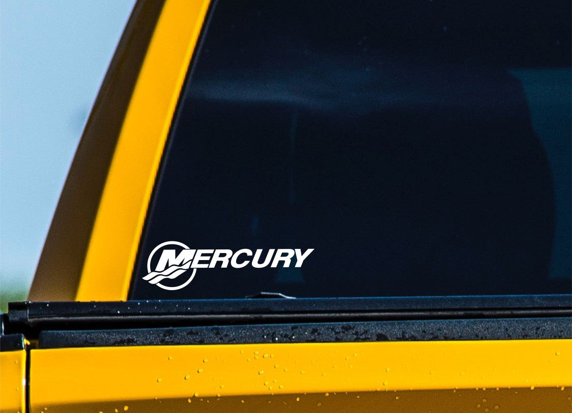 Mercury Marine decal, sticker, hunting fishing decal, car sticker b