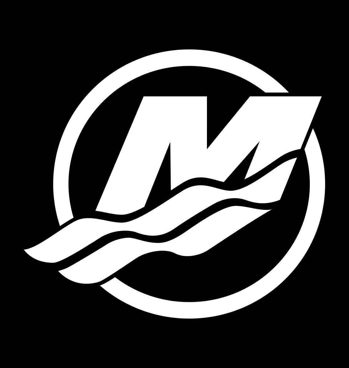Mercury Marine decal, sticker, hunting fishing decal, car sticker c