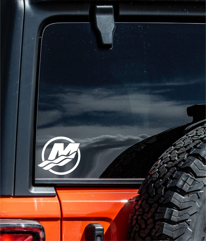 Mercury Marine decal, sticker, hunting fishing decal, car sticker c
