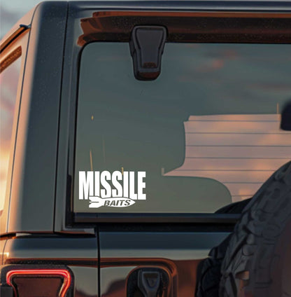 Missile Baits decal, sticker, hunting fishing decal, car sticker