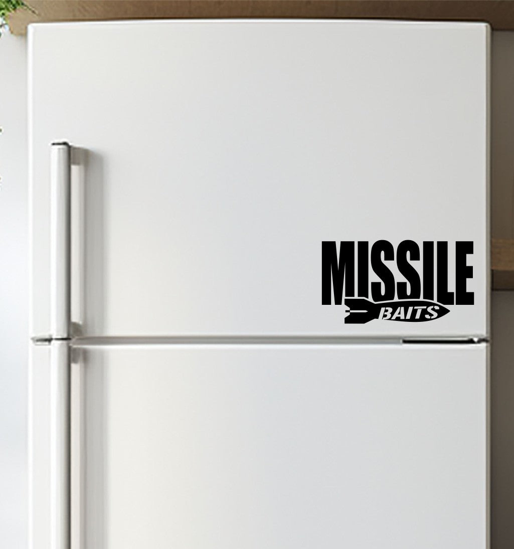 Missile Baits decal, sticker, hunting fishing decal, car sticker