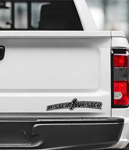 Mister twister decal, sticker, hunting fishing decal, car sticker