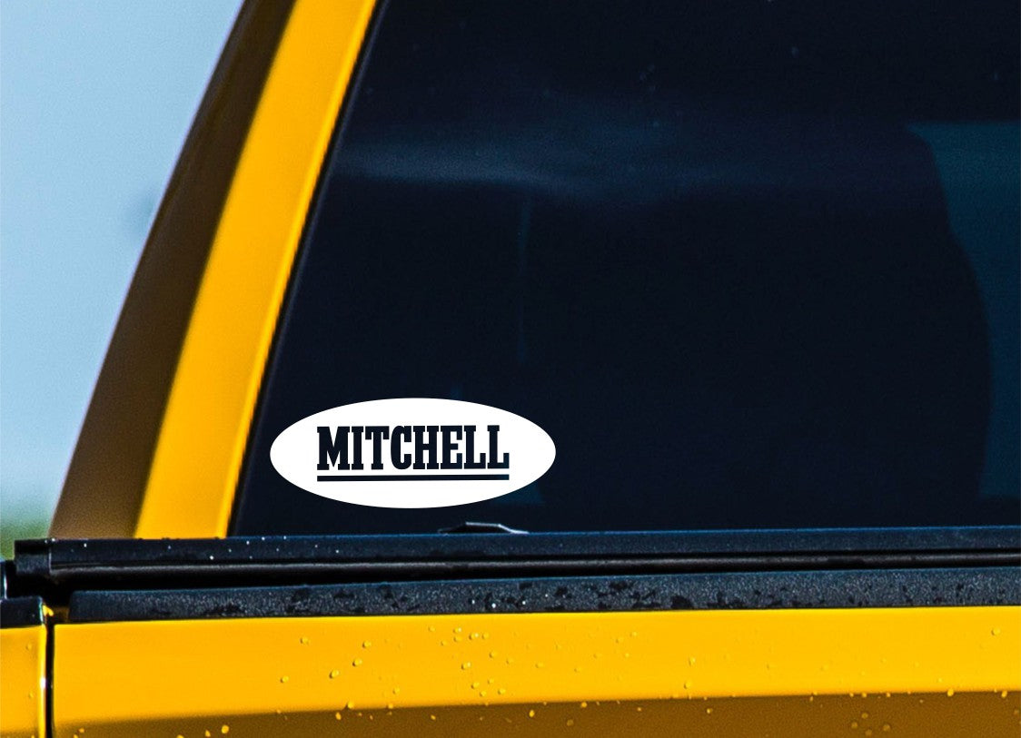 Mitchell Fishing decal, sticker, hunting fishing decal, car sticker