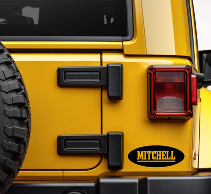 Mitchell Fishing decal, sticker, hunting fishing decal, car sticker