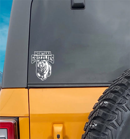Montana Grizzlies decal, sticker
