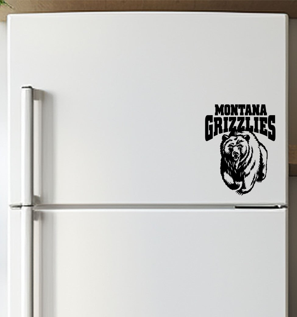 Montana Grizzlies decal, sticker