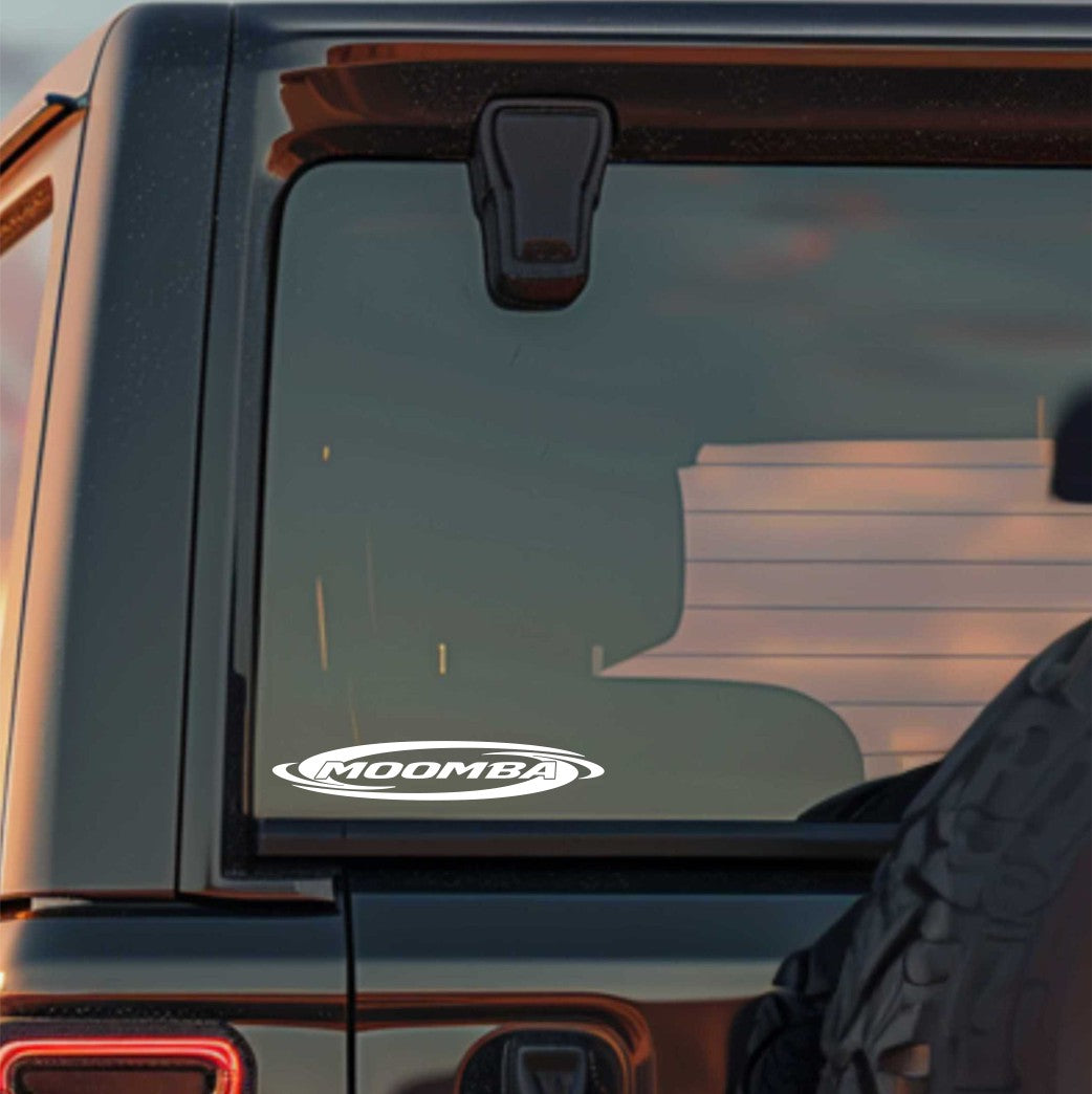 Moomba Boats decal, sticker, hunting fishing decal, car sticker