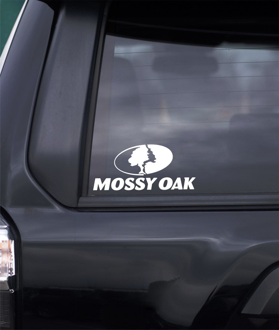 Mossy Oak decal, sticker, hunting fishing decal, car sticker