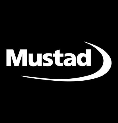 Mustad decal, sticker, hunting fishing decal, car sticker