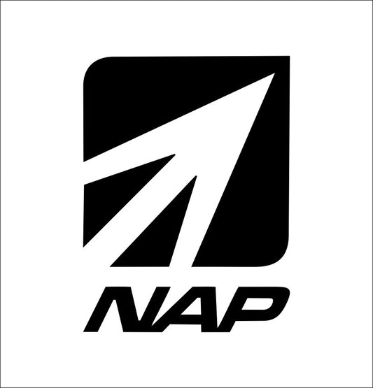 NAP Broadheads decal, sticker, hunting fishing decal, car sticker b