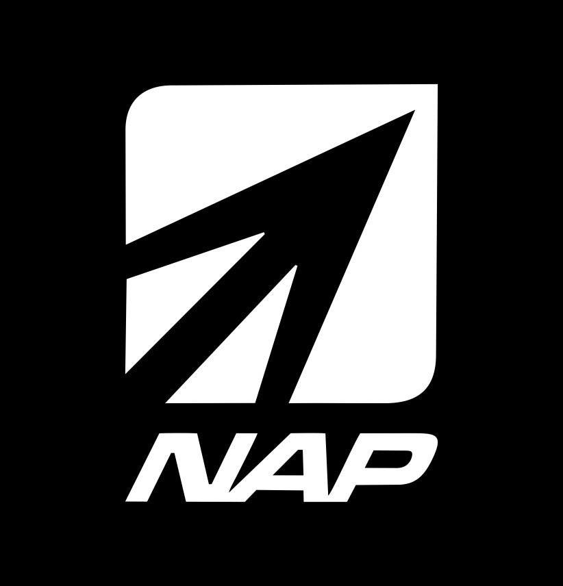 NAP Broadheads decal, sticker, hunting fishing decal, car sticker b