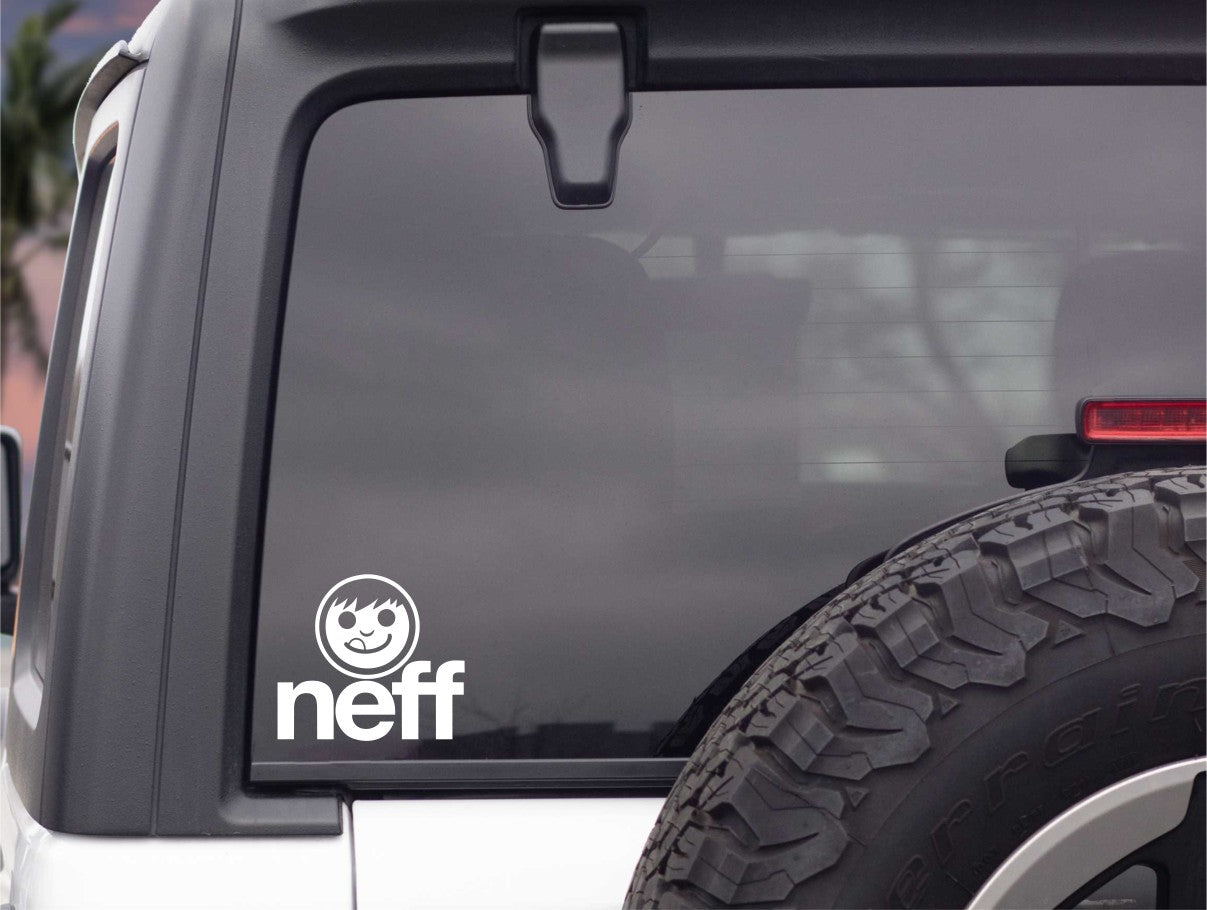 Neff Headwear decal, sticker, ski snowboard decal