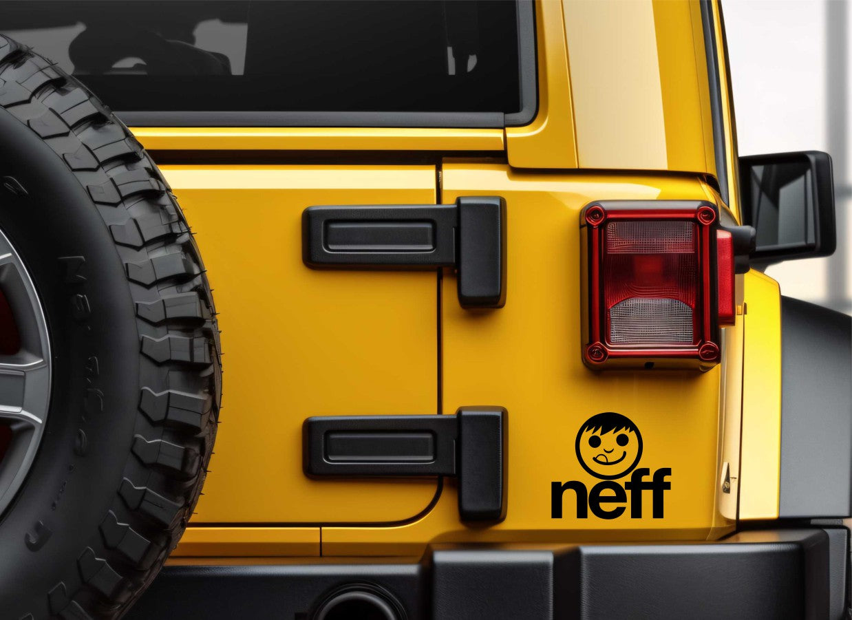 Neff Headwear decal, sticker, ski snowboard decal