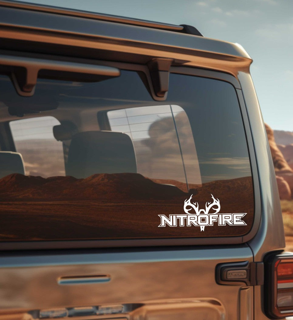 Nitrofire Muzzleloader decal, firearms decal sticker