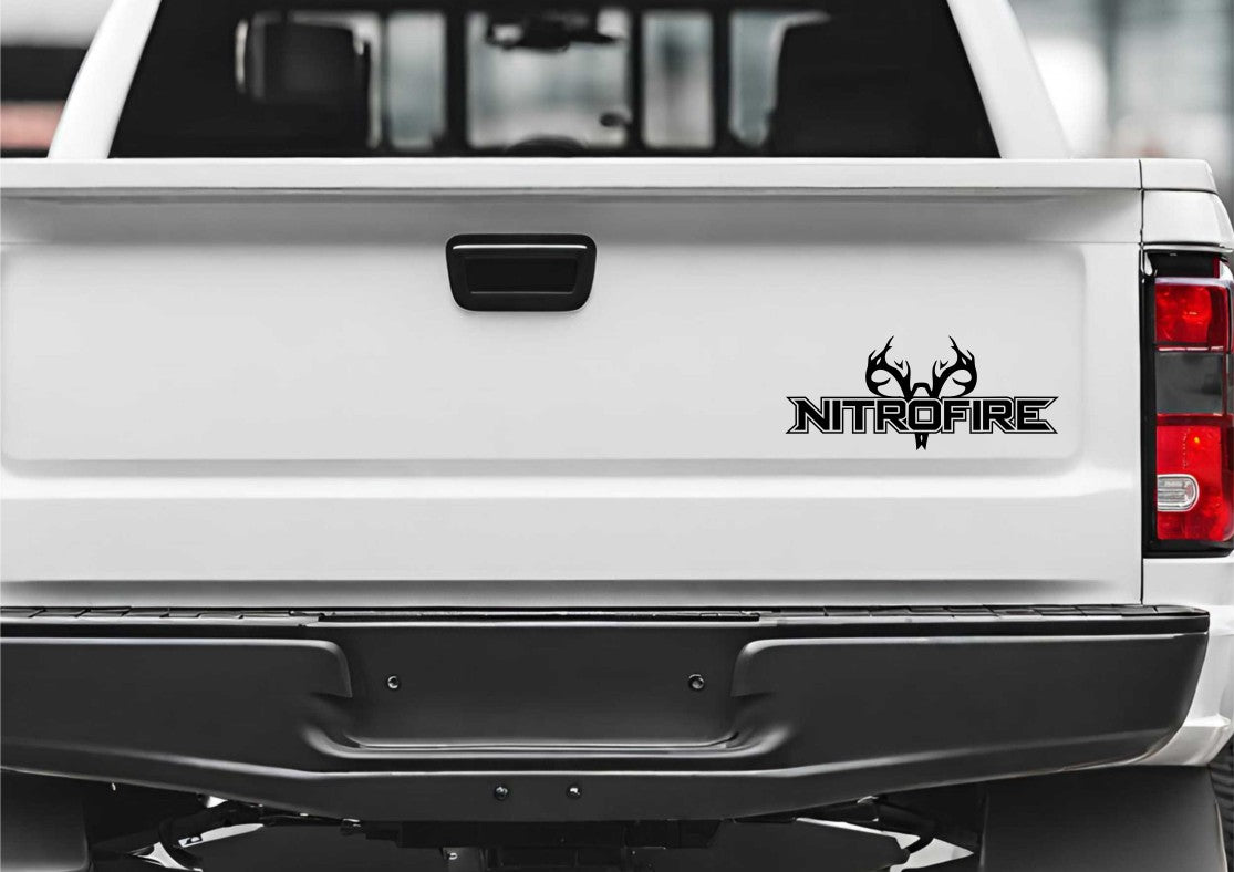 Nitrofire Muzzleloader decal, firearms decal sticker