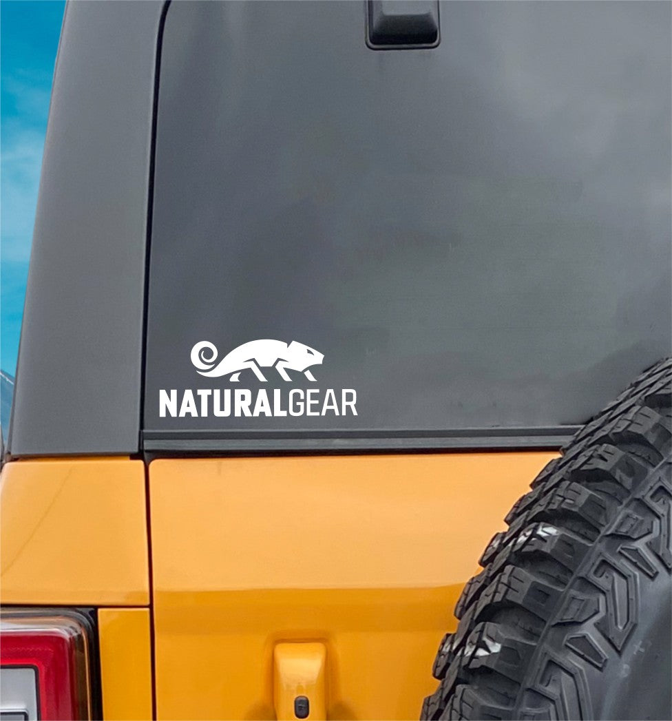 Natural Geardecal, sticker, hunting fishing decal, car sticker