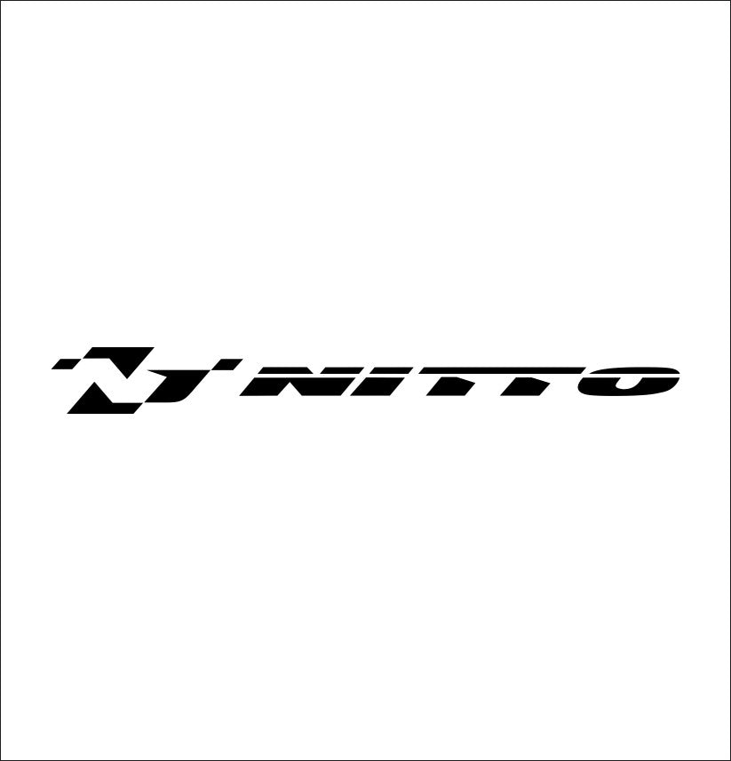 Nitto Tire decal, sticker B