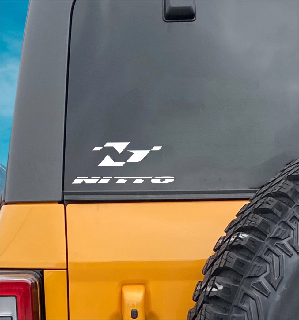 Nitto Tire decal, sticker C