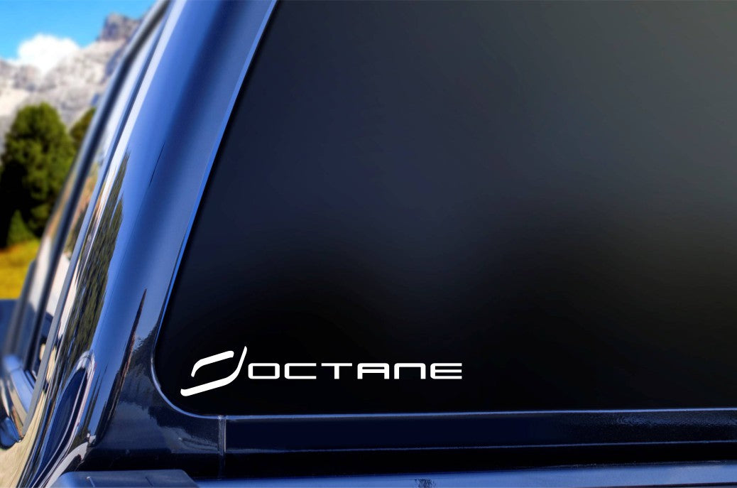 Octane Archery decal, sticker, hunting fishing decal, car sticker