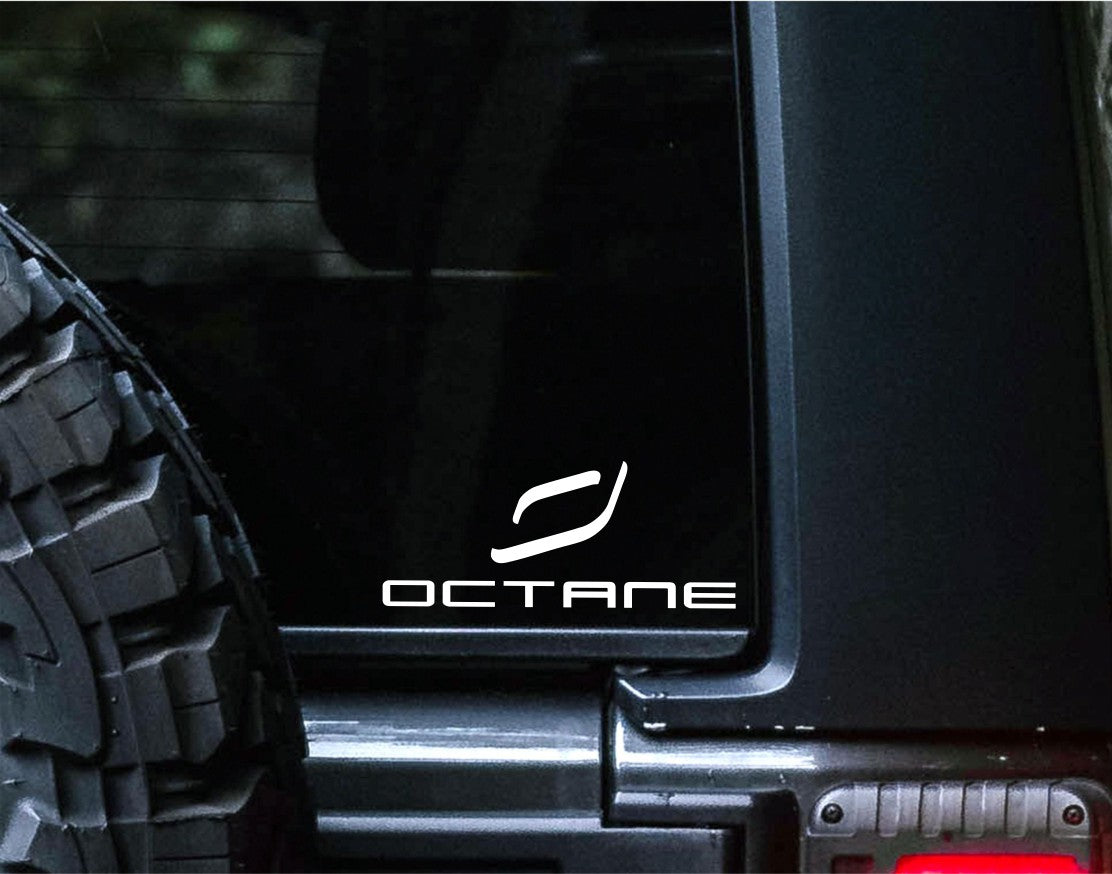 Octane Archery decal, sticker, hunting fishing decal, car sticker b