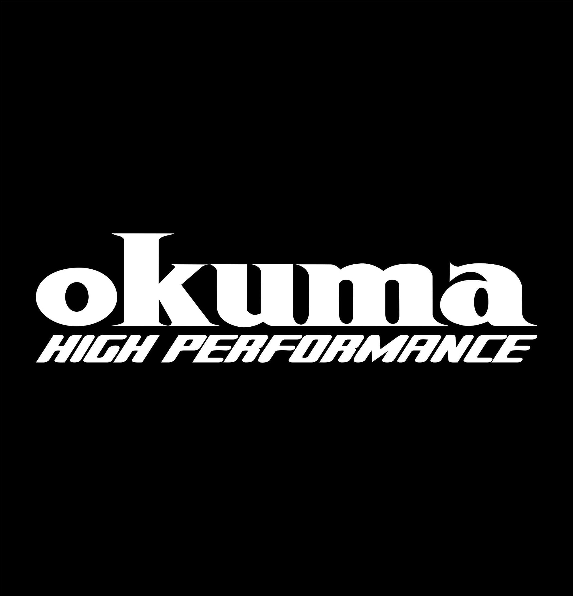 Okuma Fishing decal, sticker, hunting fishing decal, car sticker