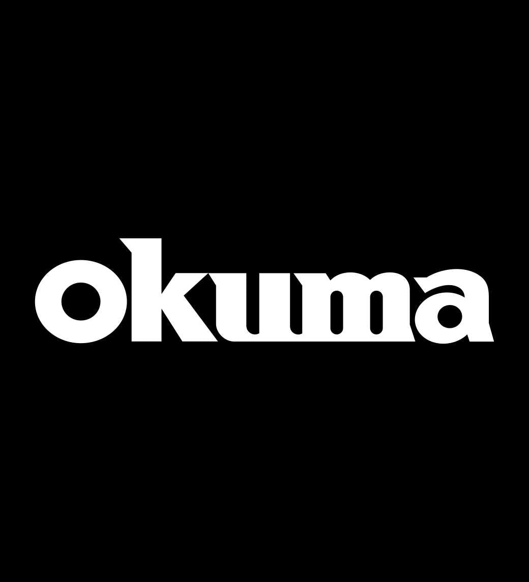 Okuma Fishing decal, sticker, hunting fishing decal, car sticker b