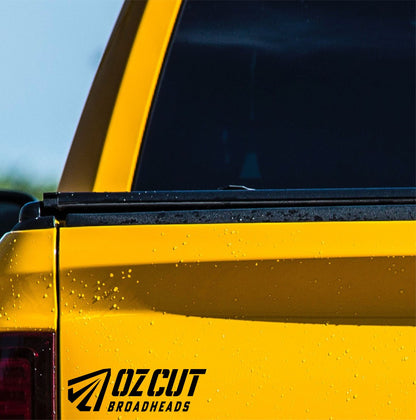 Oz Cut Crossbows decal, sticker, hunting fishing decal, car sticker