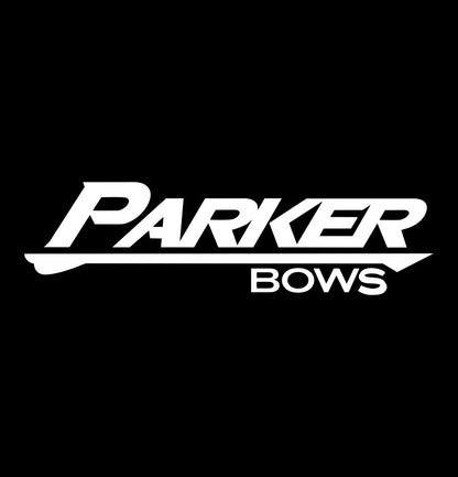 Parker Bows decal, sticker, hunting fishing decal, car sticker