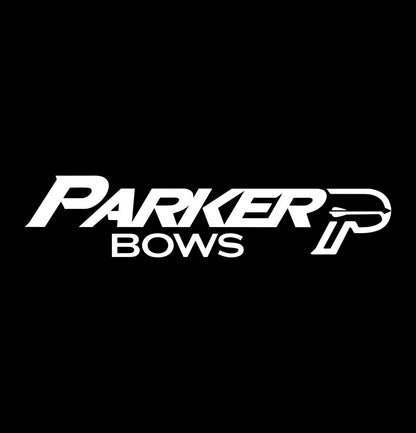 Parker Bows decal, sticker, hunting fishing decal, car sticker b