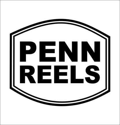 Penn Reels decal, sticker, hunting fishing decal, car sticker 