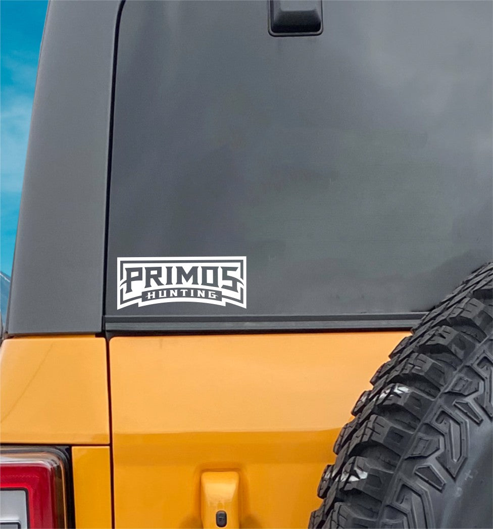 Primos Hunting decal, sticker, fishing hunting sticker, car decal
