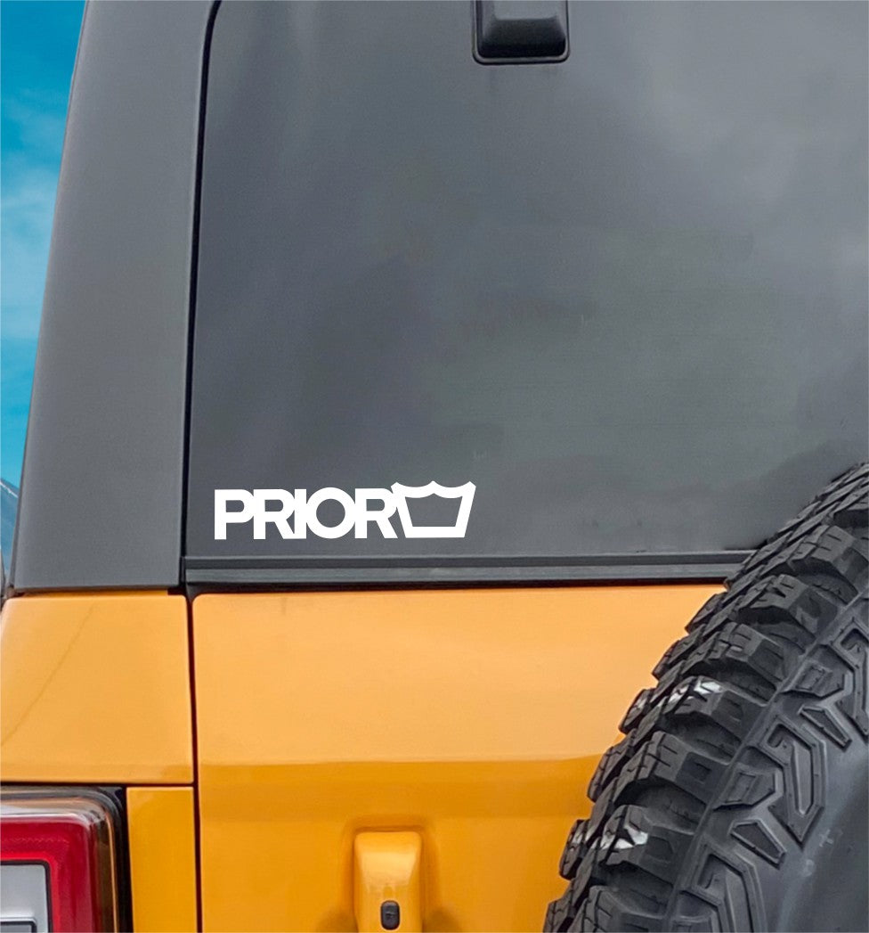 Prior Snowboards decal, sticker, ski snowboard sticker