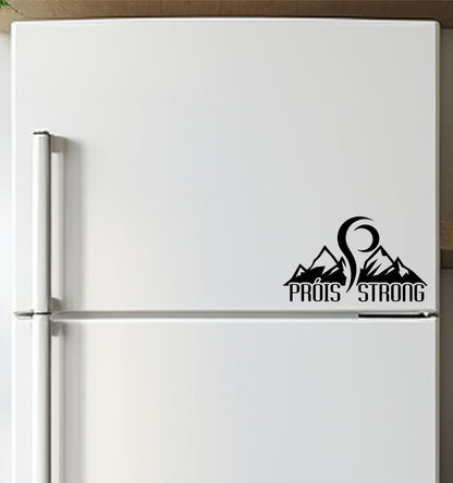 Prois Strong decal, sticker, fishing hunting sticker, car decal