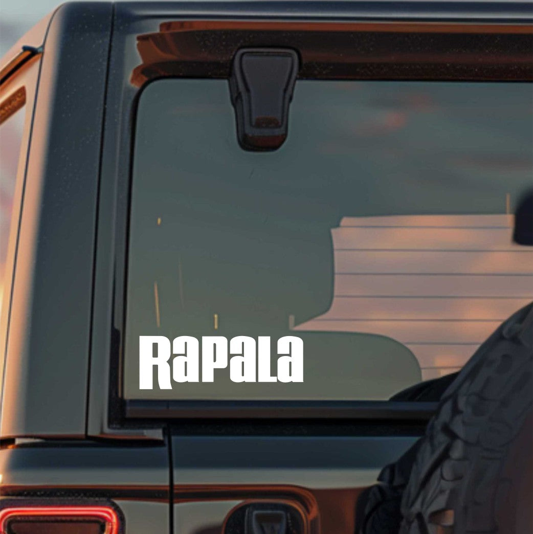 Rapala decal, sticker, fishing hunting sticker, car decal