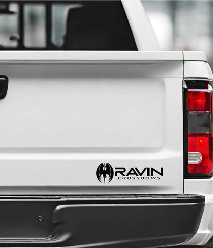 Ravin Crossbows decal, sticker, hunting fishing decal, car sticker b