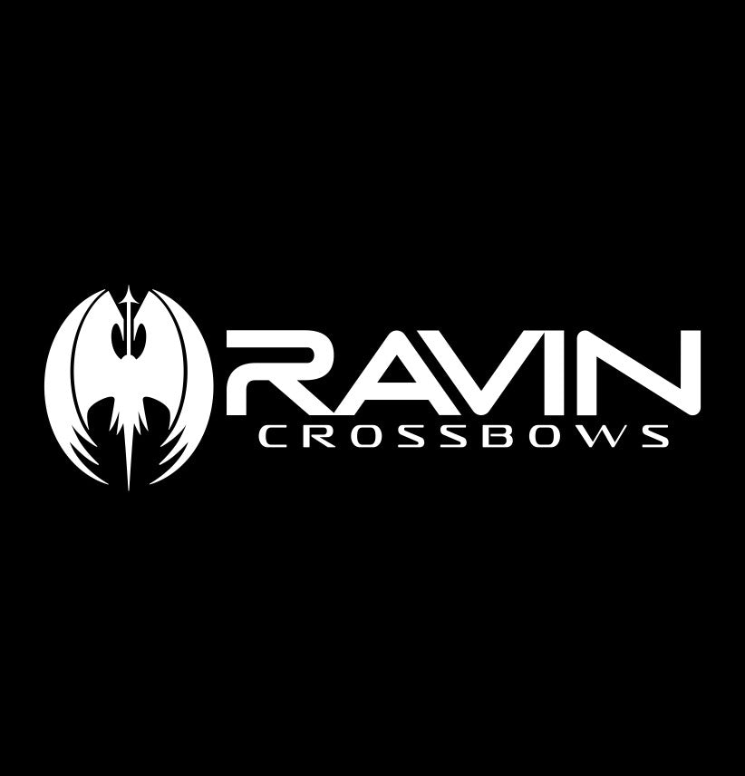 Ravin Crossbows decal, sticker, hunting fishing decal, car sticker b