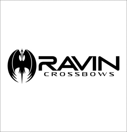 Ravin Crossbows decal, sticker, hunting fishing decal, car sticker b