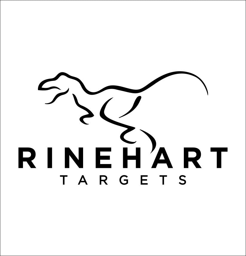 Rinehart Targets decal, sticker, hunting fishing decal, car sticker
