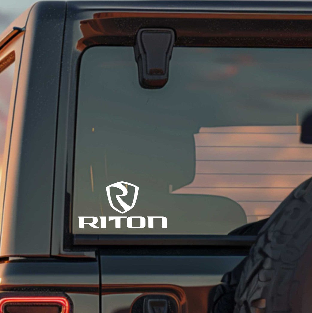 Riton Optics decal, sticker, hunting fishing decal, firearm sticker, car sticker b