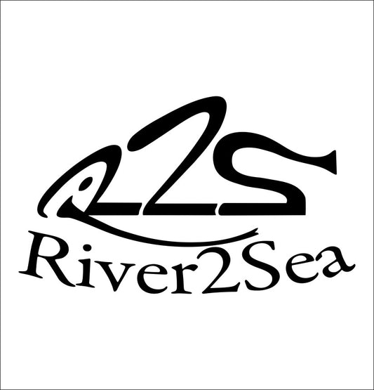 River2Sea decal, sticker, hunting fishing decal, firearm sticker, car sticker