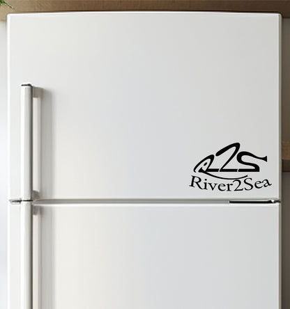 River2Sea decal, sticker, hunting fishing decal, firearm sticker, car sticker