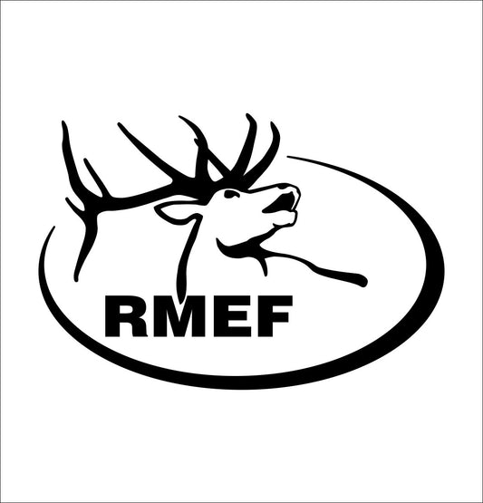 Rocky Mountain Elk Foundation decal, sticker, hunting fishing decal, car sticker