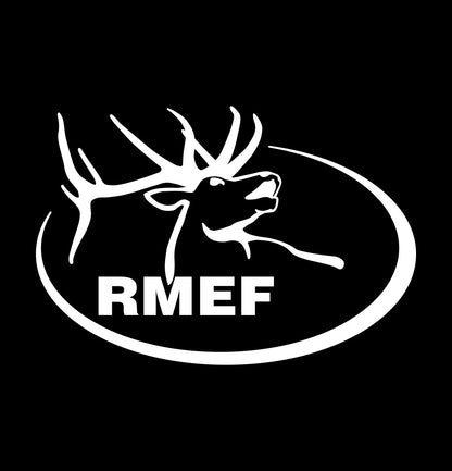 Rocky Mountain Elk Foundation decal, sticker, hunting fishing decal, car sticker