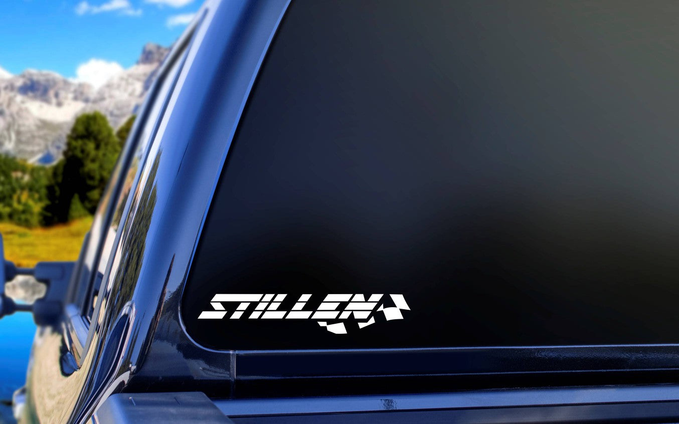 Stillen decal, sticker