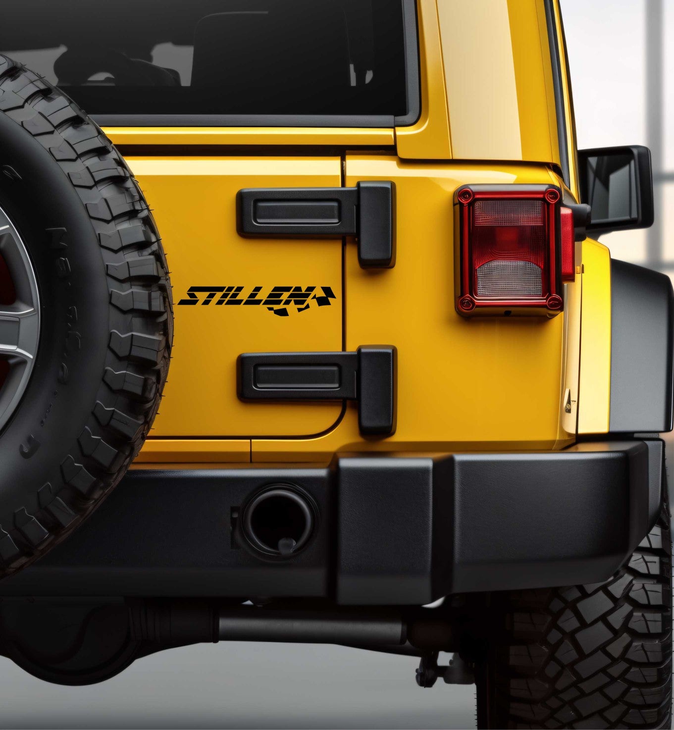 Stillen decal, sticker