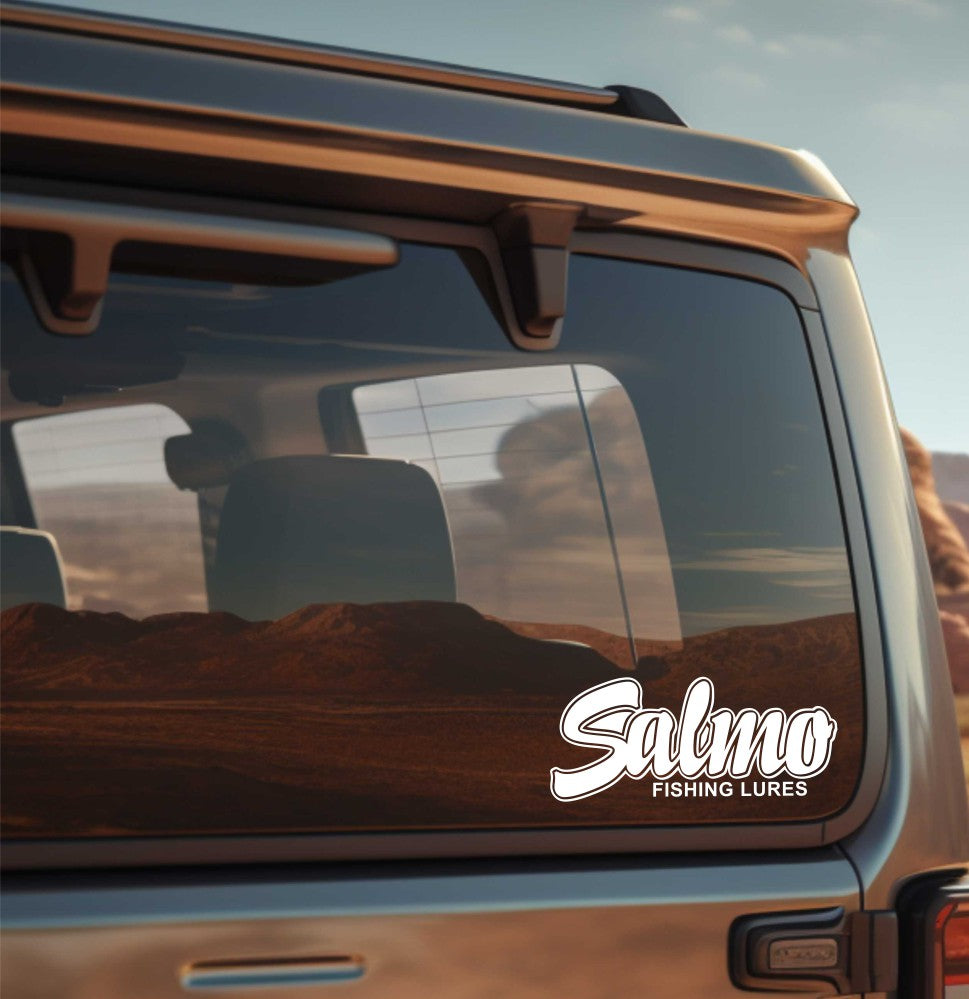 Salmo Lures decal, sticker, hunting fishing decal, car sticker