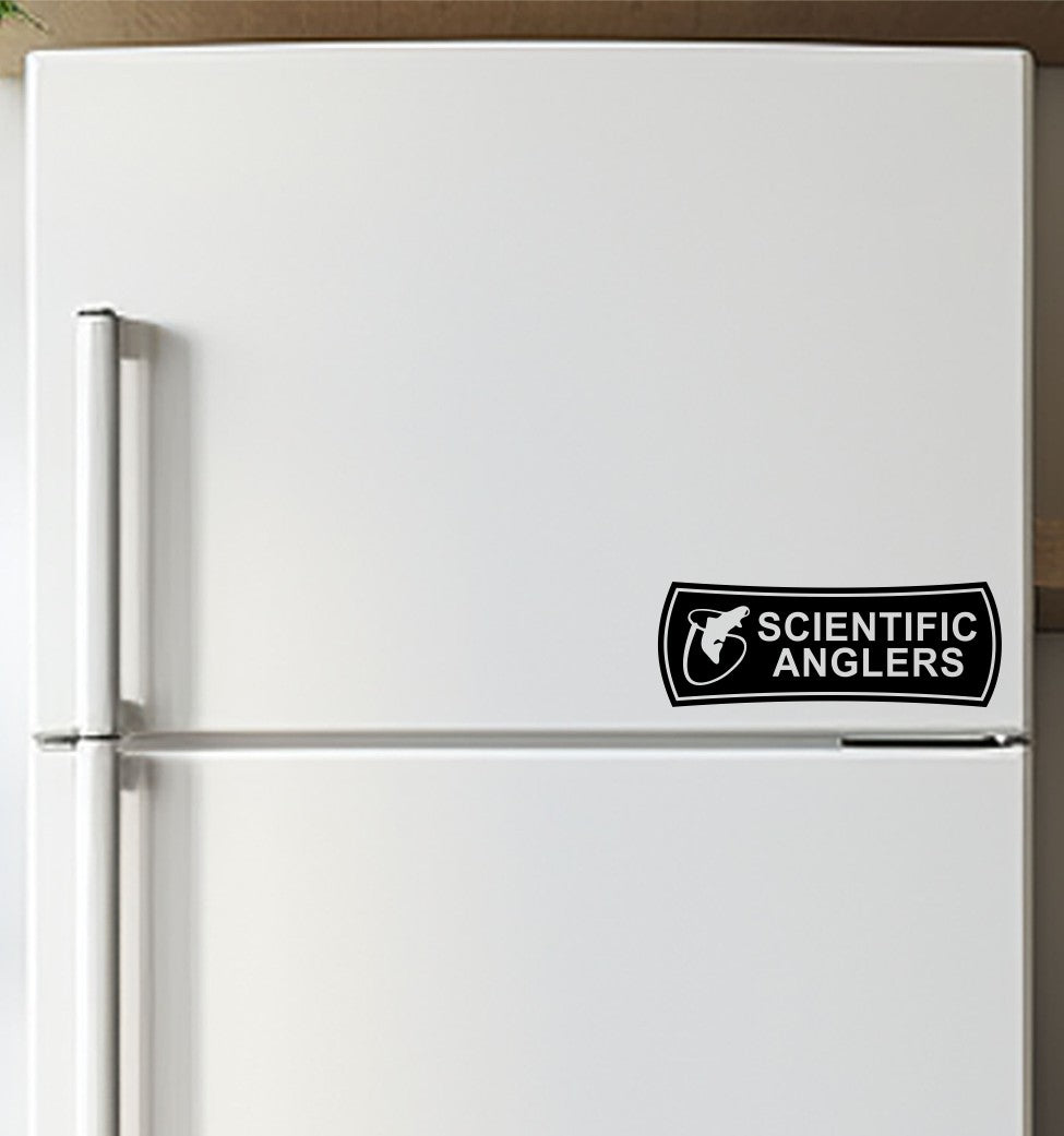 Scientific Anglers decal, sticker, hunting fishing decal, car sticker