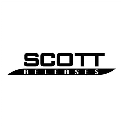 Scott Releases decal, sticker, hunting fishing decal, car sticker